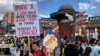 Novi Pazar, Serbia, students protest