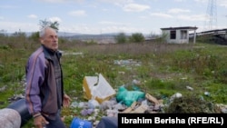 Srđan Milić koji živi u blizini deponije Miraš na Kosovu