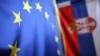 Zastave EU i Srbija