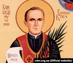Зображення священника УГКЦ Омеляна Ковча, праведника України