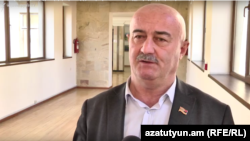 Armenia - Parliament deputy Hovik Aghazarian.