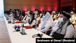 اعضای هیئت مذاکره کننده گروه طالبان