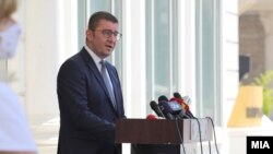 Претседателот на ВМРО-ДПМНЕ, Христијан Мицкоски