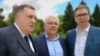 Milorad Dodik, Andrija Mandić i Aleksandar Vučić