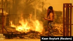 Пожар во Анталија