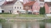 На рацэ Сьвіслач у Менску, архіўны здымак