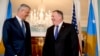 Hašim Tači i Majk Pompeo u Vašingtonu