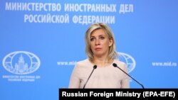 Official representative of the Russian Foreign Ministry Maria Zakharova (file photo)