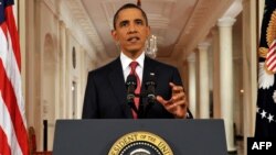 Президент США Барак Обама виступає із зверненням до нації, Вашингтон, 25 липня 2011 року