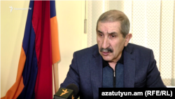 Armenia - Former Deputy Defense Minister Gagik Melkonian speaks to RFE/RL, Yerevan, February 8, 2019.