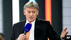 Dmitry Peskov, a spokesman for Russian President Vladimir Putin (file photo).