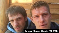 Сергей Хазов-Кассиа (на фото справа) и Андрей Костянов после нападения