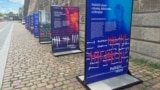 Выставка на набережной Алоиса Рашина 