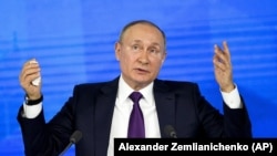 Рускиот претседател Владимир Путин 