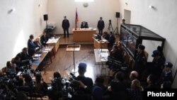 Судебное заседание по делу об убийстве семьи Аветисян (архив)
