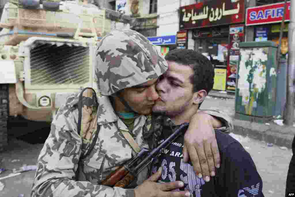 Kairo, 29.01.2011. Foto: AFP / Mohammed Abed 