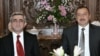 Czech Republic -- Presidents of Armenia and Azerbaijan Serzh Sarkisian (L) and Ilham Aliyev meet in Prague, 07May2009