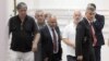 Ivan Brajović i Vujica Lazović na sjednici Glavnog odbora SDP