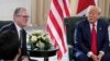 Kier Starmer, premierul Marii Britanii, și Donald Trump, președintele american, pe 28 iulie 2025, în Scoția.