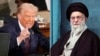 АҚШ президенті Дональд Трамп пен Иранның рухани көсемі Аятолла Али Хаменеи