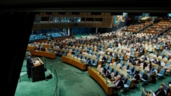 Conferința ONU legată de soluția celor două state la conflictul dintre Israel și Hamas, 29 iulie, New York.