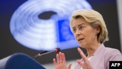 Predsednica Evropske komisije Ursula fon der Lajen, 9. jul 2025.
