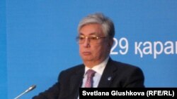 Председатель сената парламента Казахстана Касым-Жомарт Токаев.