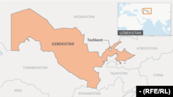 Карта Узбекистана