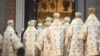 Romania Bucharest ortodox priests