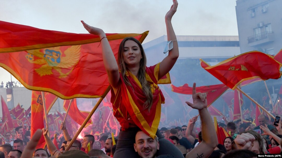 Protest protiv napada na manjine i za Crnu Goru kao nezavisnu državu, 6. septembar 2020. 