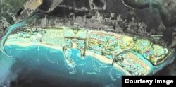 Idejno rješenje projekta na Velikoj plaži koje je premijer Milojko Spajić predstavio Ulcinjanima.
