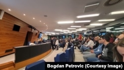 Susret studenata iz Srbije sa evroparlamentarcima, 16. april 2025.