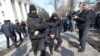 Алматы шаарындагы активисттерди кармоо. 27-февраль, 2019-жыл.