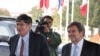 James Steinberg i Charles English na propalim butmirskim pregovorima u oktobru, Fotografije: Midhat Poturović