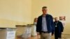 Hashim Thaci na glasanju u prvom krugu izbora, 3. novembar 2013.
