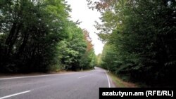 Armenia -- A section of the Goris-Kapan road in the Syunik province, September 3, 2018.