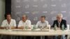 Sa konferencije za novinare četiri nevladine organizacije, 19. jul 2011.