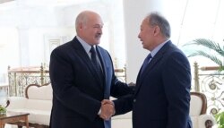 Встреча Александра Лукашенко и Курманбека Бакиева. Минск, 6 августа 2019 г.