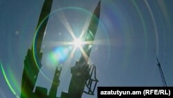 Ракеты на 102-й российской военной базе в Гюмри (архив)