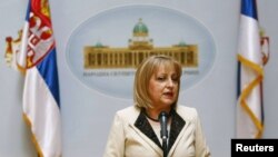 Ministarka prosvete u ostavci Slavica Đukić Dejanović.