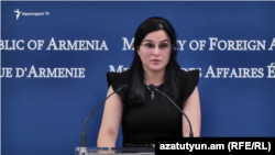 Пресс-секретарь МИД Армении Анна Нагдалян (архив) 