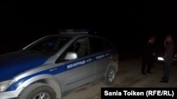 Автомобиль дорожно-патрульной службы в Жанаозене. Иллюстративное фото.