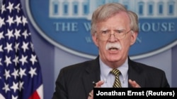 Советник президента США Дональда Трампа по национальной безопасности Джон Болтон (архив)