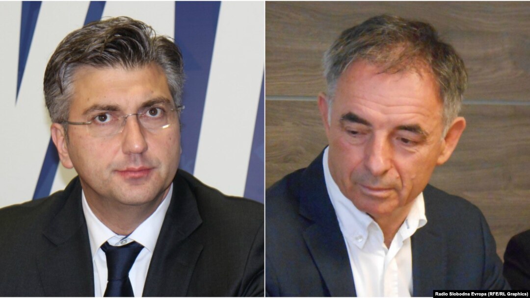 Andrej Plenković (lijevo) i Milorad Pupovac
