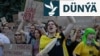 Korrupsiýa garşy edaralaryň garaşsyzlygyny çäklendirýän kanuna garşy geçirilen protestler