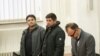 Bekrija (lijevo) i Ljubo (u sredini) Seferović prilikom izricanja prvostepene presude, 13. januar