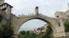 Bosnia and Herzegovina -- Red Bull Cliff Diving Mostar, August 28, 2021.
