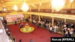 Торжественное мероприятие в честь кыргызской делегации