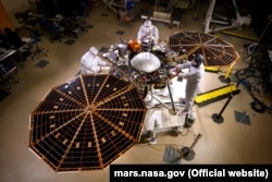 Космічний апарат NASA InSight. Архівне фото