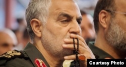 The commander of the IRGC's Quds Force, Qassem Soleimani (file photo)